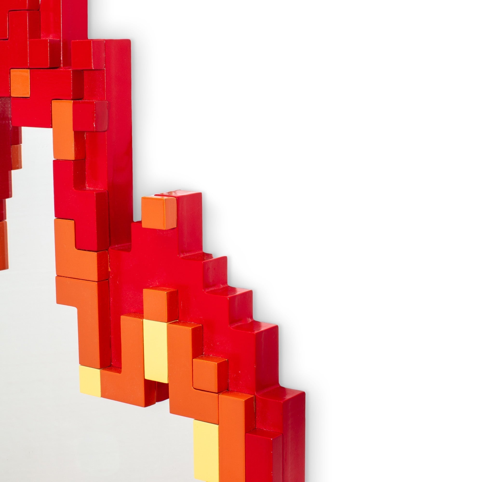 Pixel mirror - Flame by DEKOR - product image 5 for Resin Society
