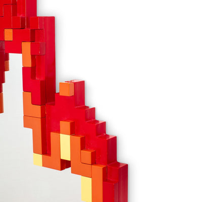 Pixel mirror - Flame by DEKOR - product image 5 for Resin Society