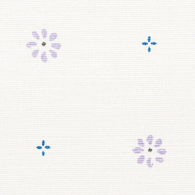 SUNA Floral Pillow Cover in Lilac, Schumacher Textiles