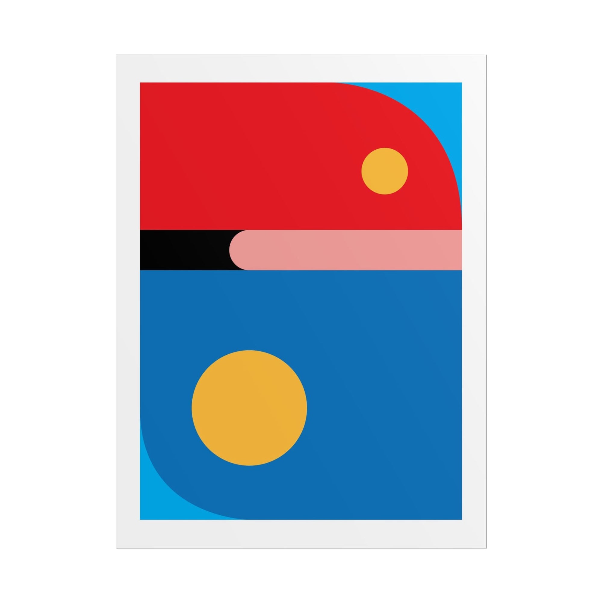 DAY TRAIN - Art Print by Holly McWhorter by Holly McWhorter Art: Paintings and Art Prints - product image 2 for Resin Society