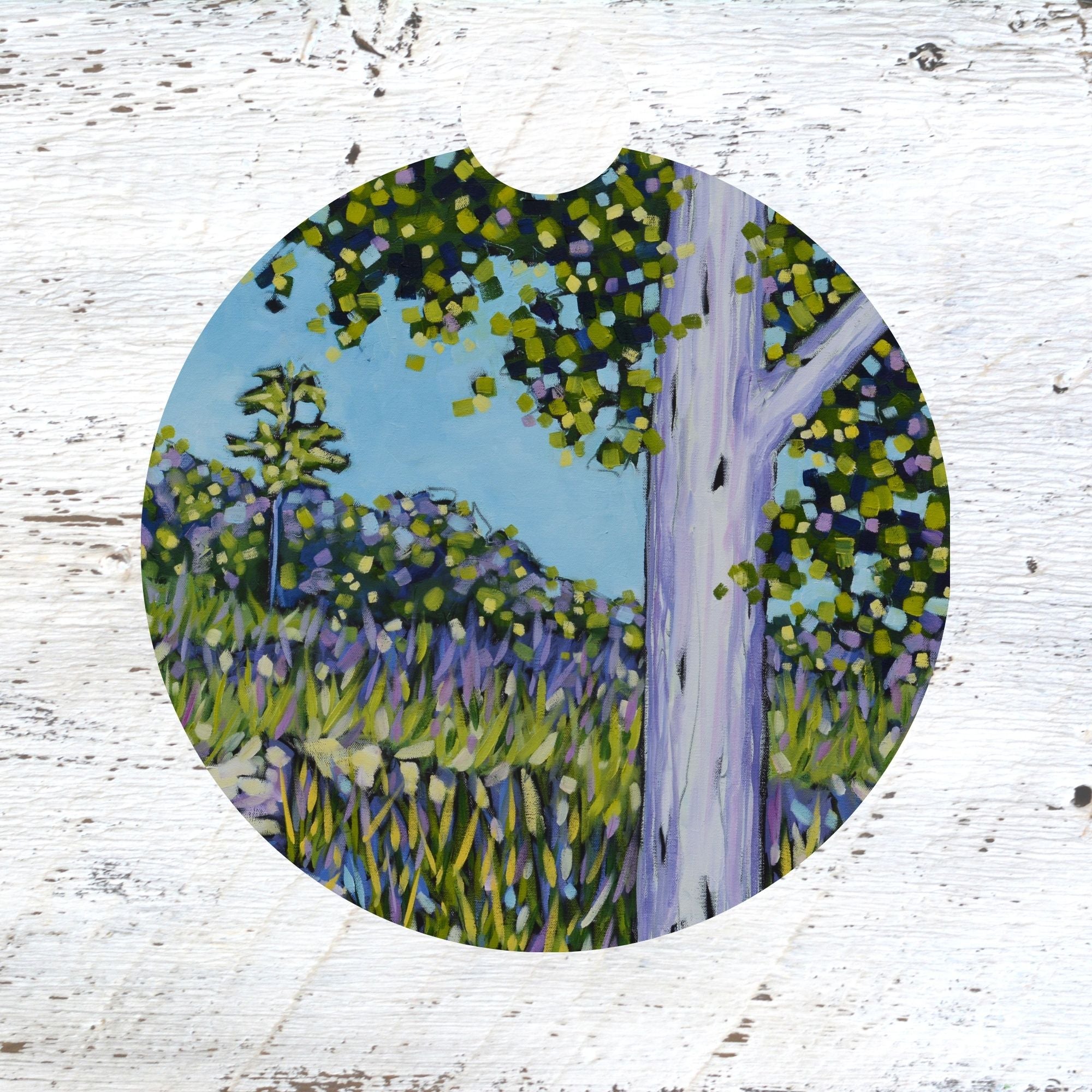 Car Coaster: There is Beauty in Simplicity. Artist Christi Dreese by Dreese Fine Art - Resin Society