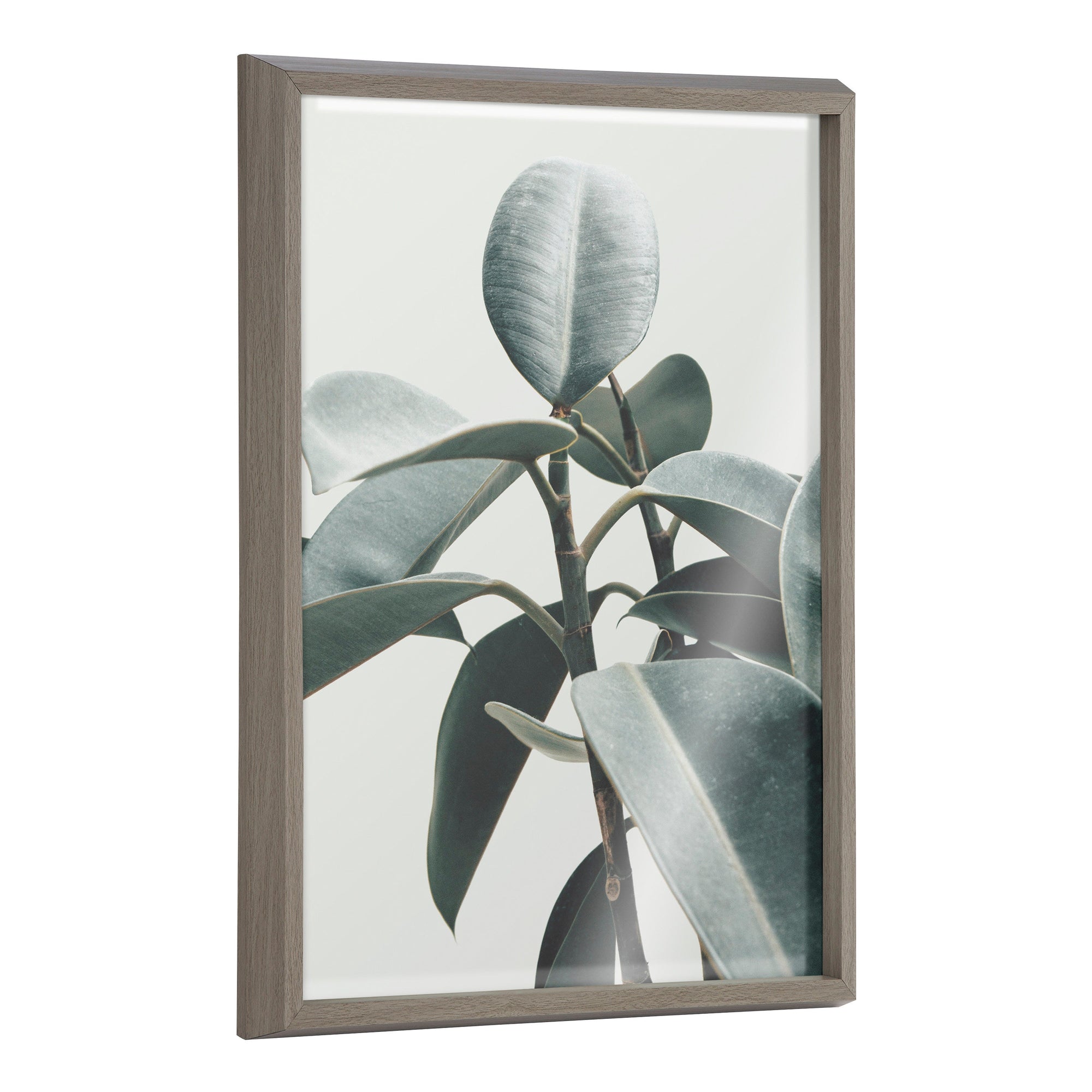 Blake Plant Mom Green Houseplant Framed Printed Glass by The Creative by kateandlaurel - main product image for Resin Society