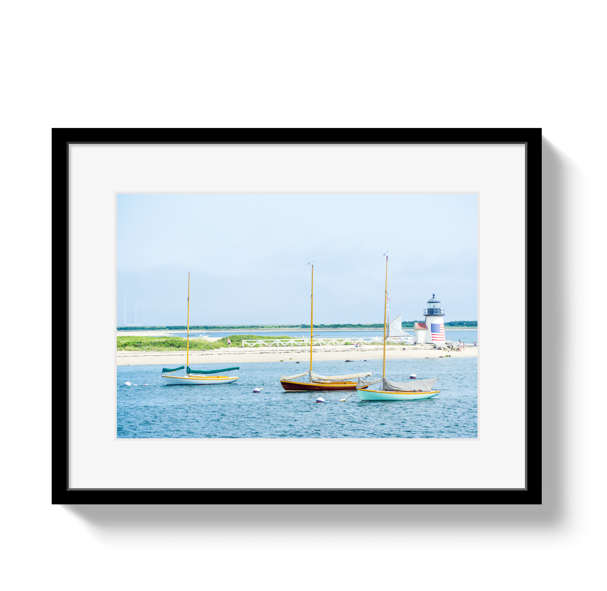 Moored in Nantucket by Johnny Vacay - main product image for Resin Society