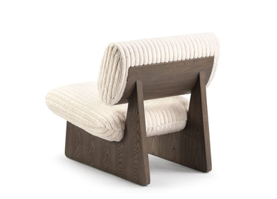 Elena Armless Accent Chair detail image - Resin Society