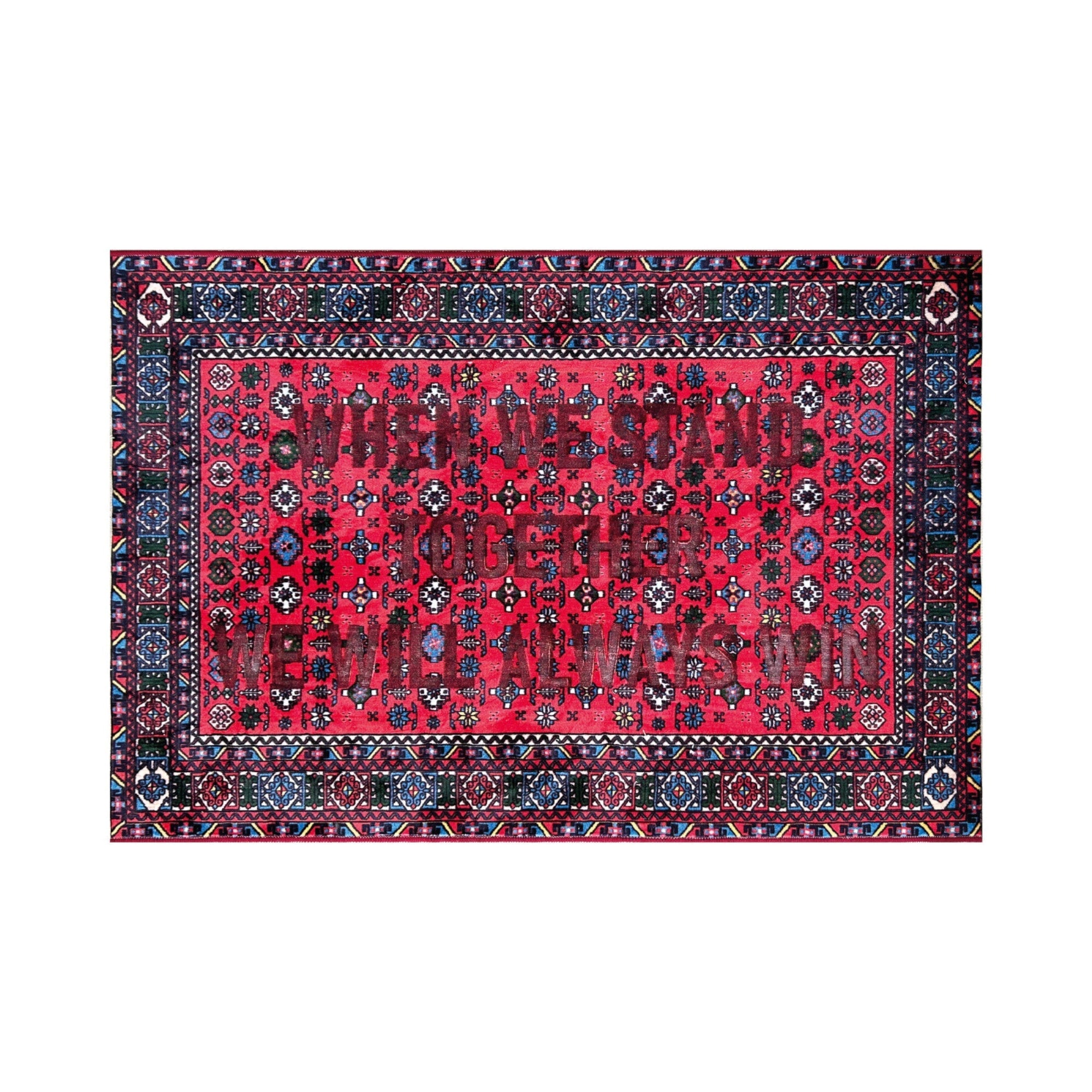 Burnt Carpet ALWAYS WIN - 180x120 by DEKOR - Resin Society