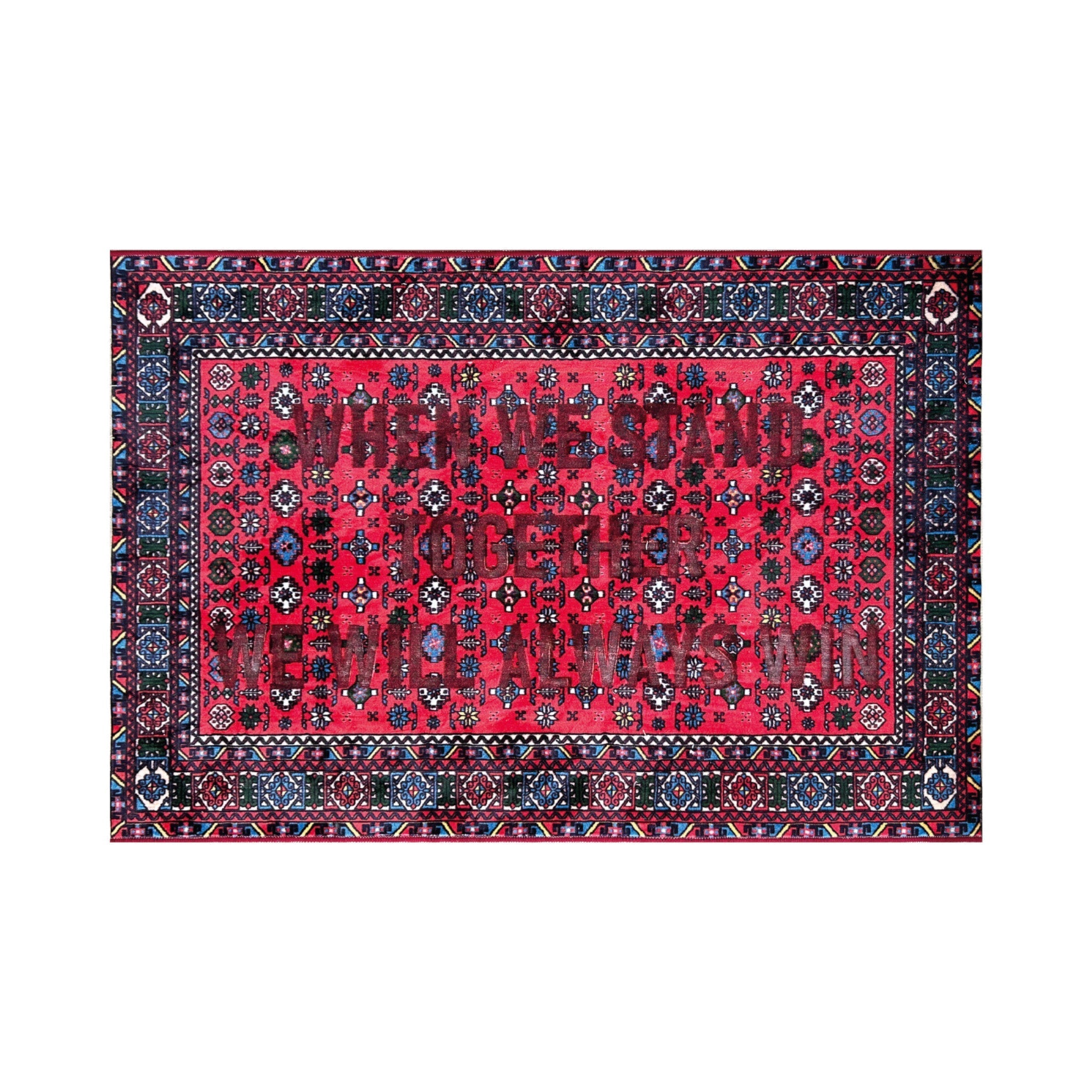 Burnt Carpet ALWAYS WIN - 180x120 by DEKOR - Resin Society