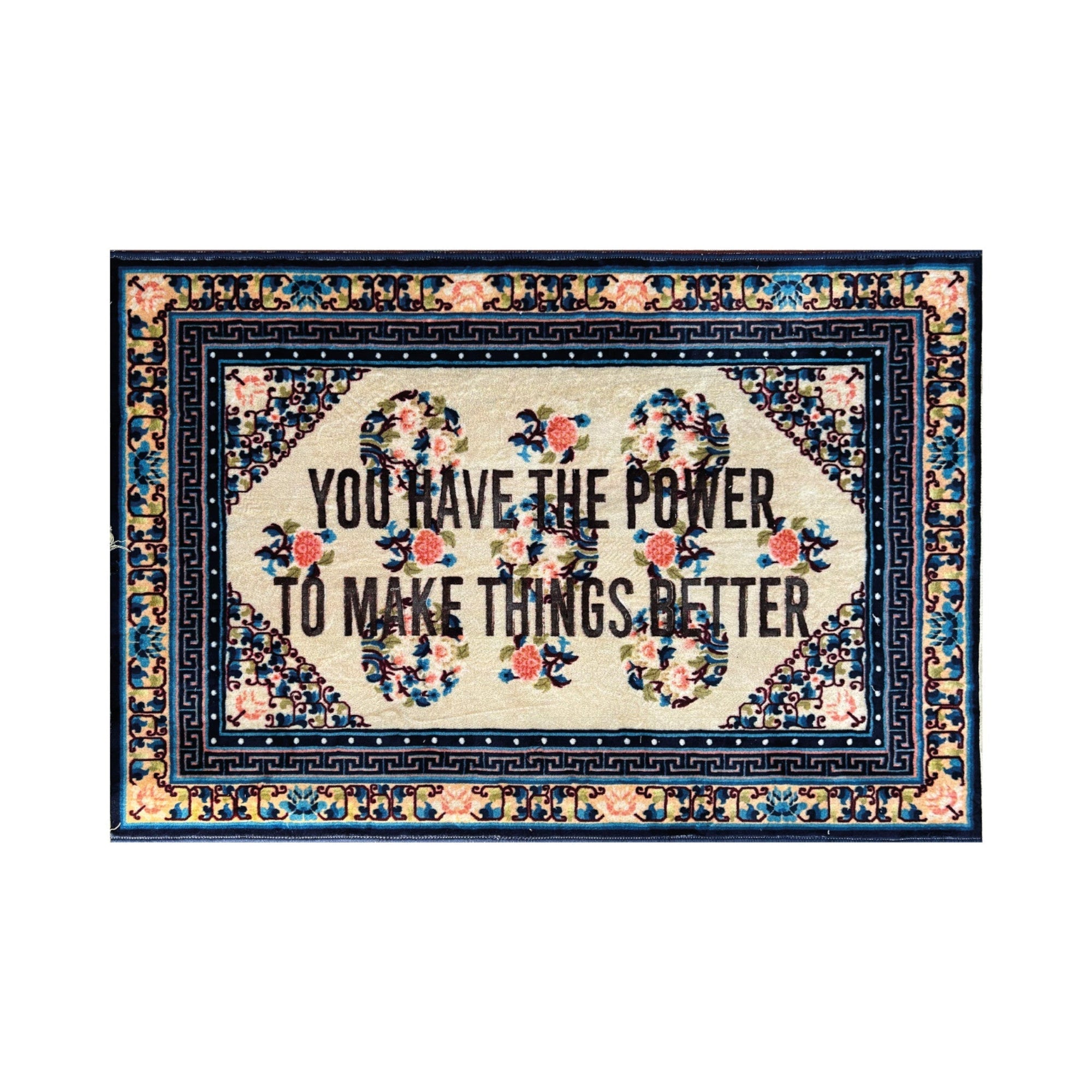 Burnt Carpet YOU HAVE THE POWER - 180x120 by DEKOR - Resin Society