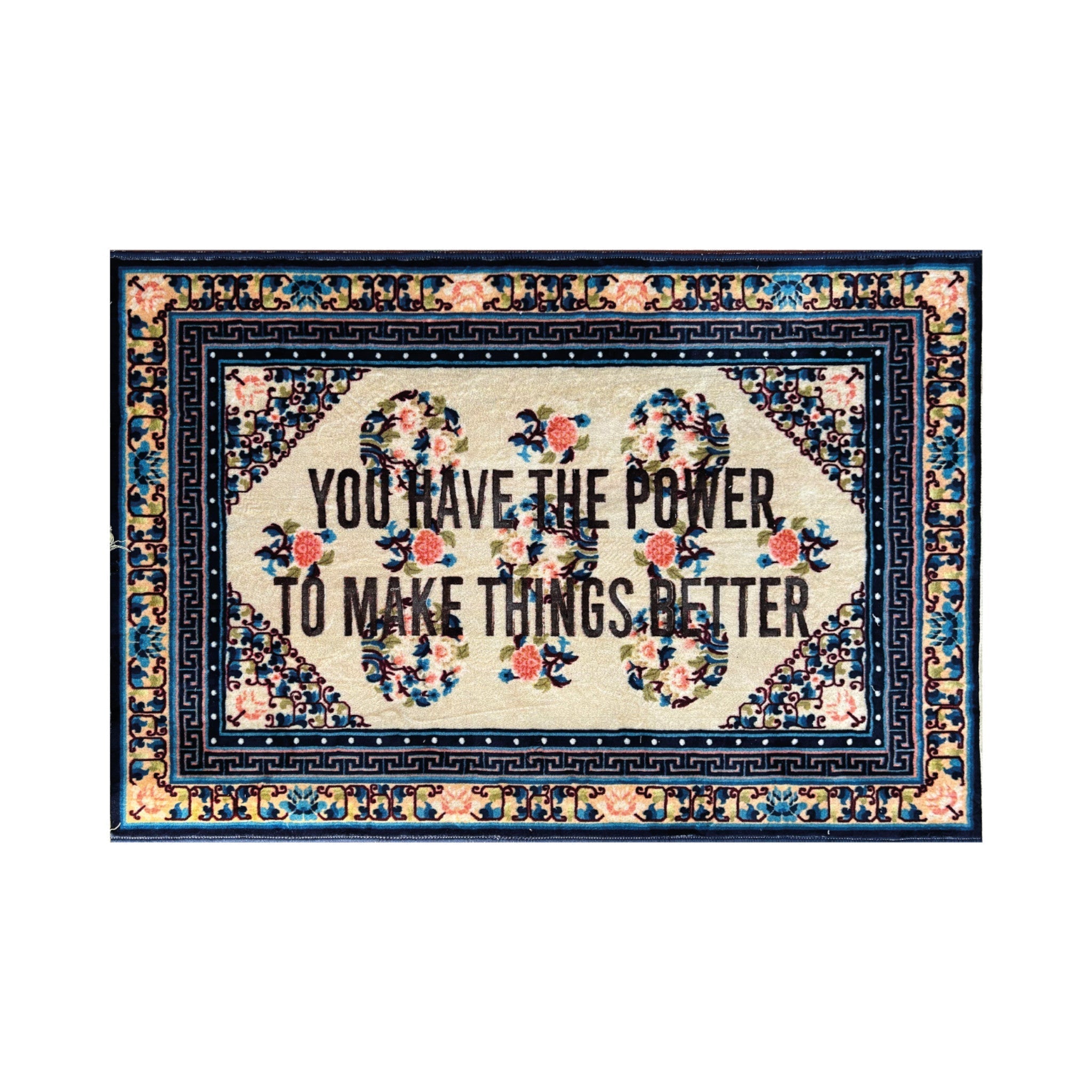 Burnt Carpet YOU HAVE THE POWER - 180x120 by DEKOR - Resin Society