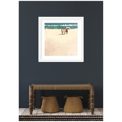 Afternoon Meet Up by Mary Sparrow Framed Wall Art Print