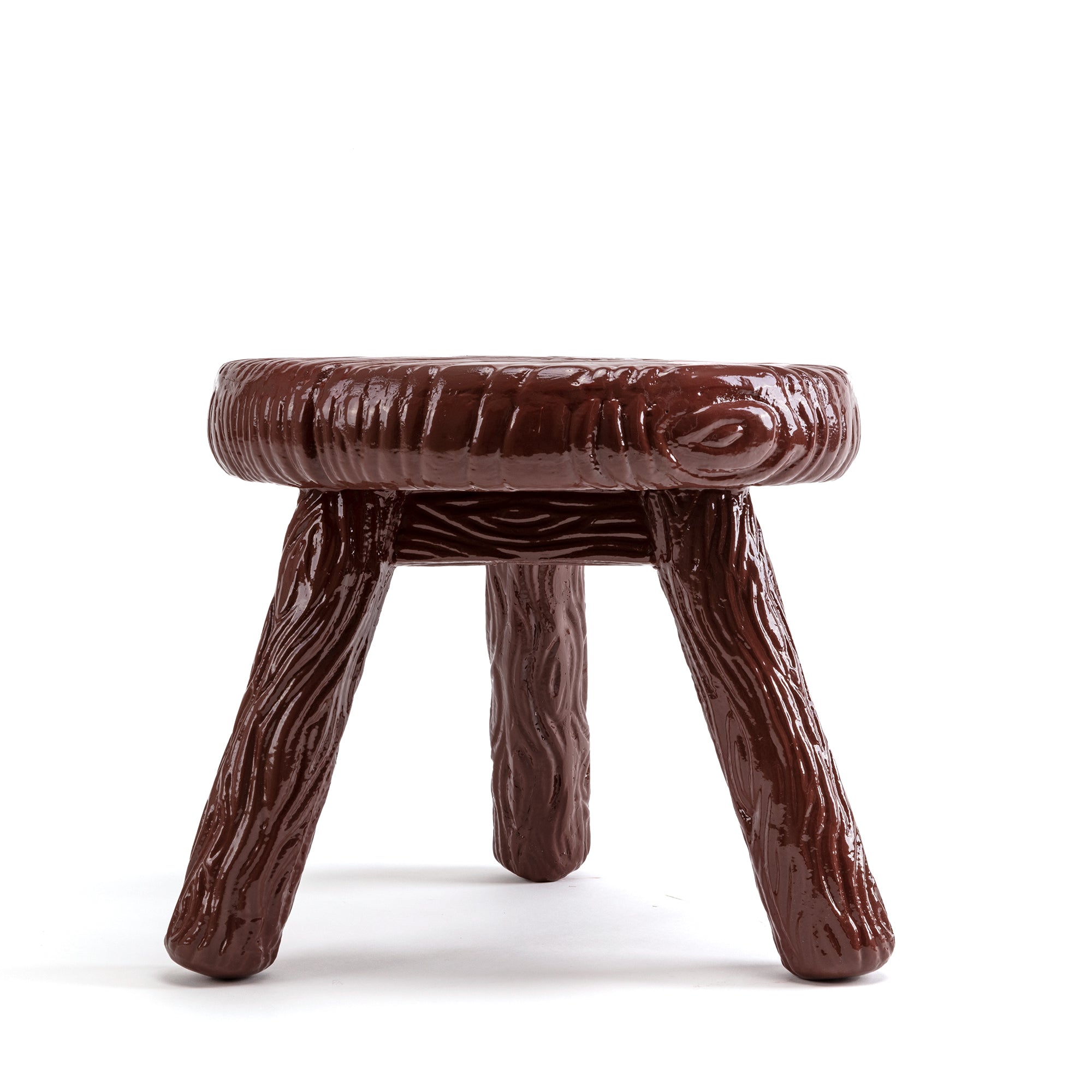 Milk Stool Brown detail image - Resin Society