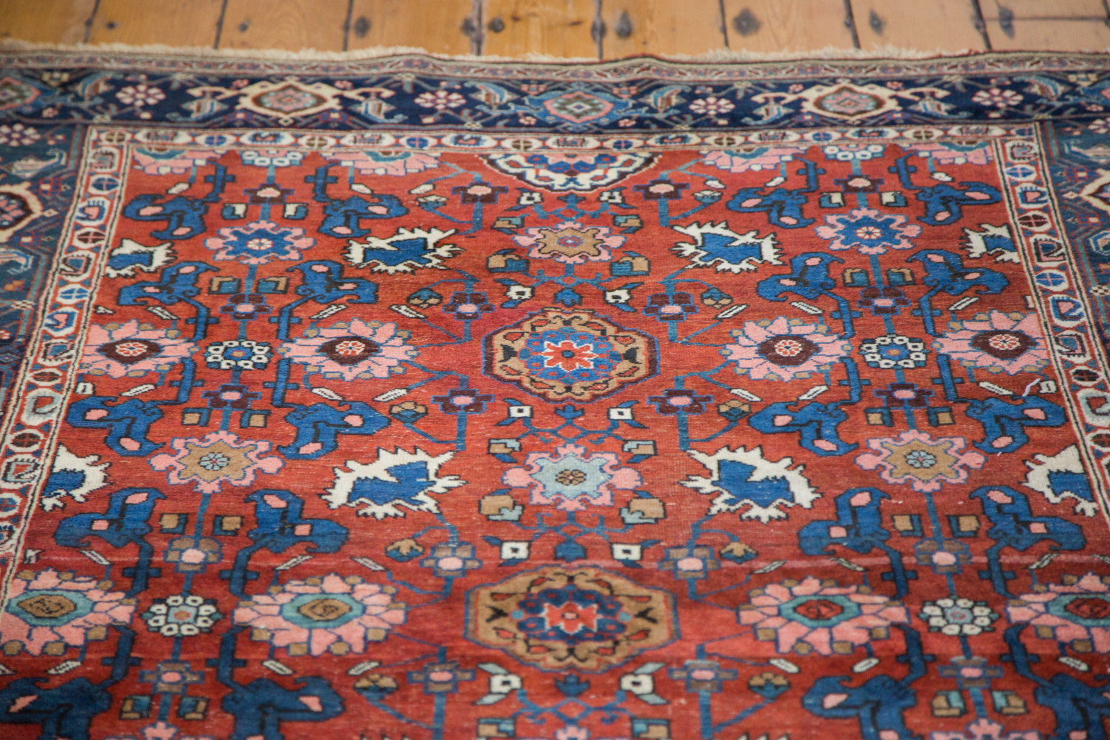 4.5x7 Antique Persian Bijar Area Rug by Old New House® - product image 3 for Resin Society