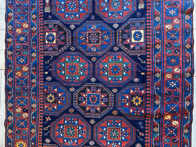 1880's Antique Shirvan 5x10 Area Rug by Rugistan - product image 5 for Resin Society