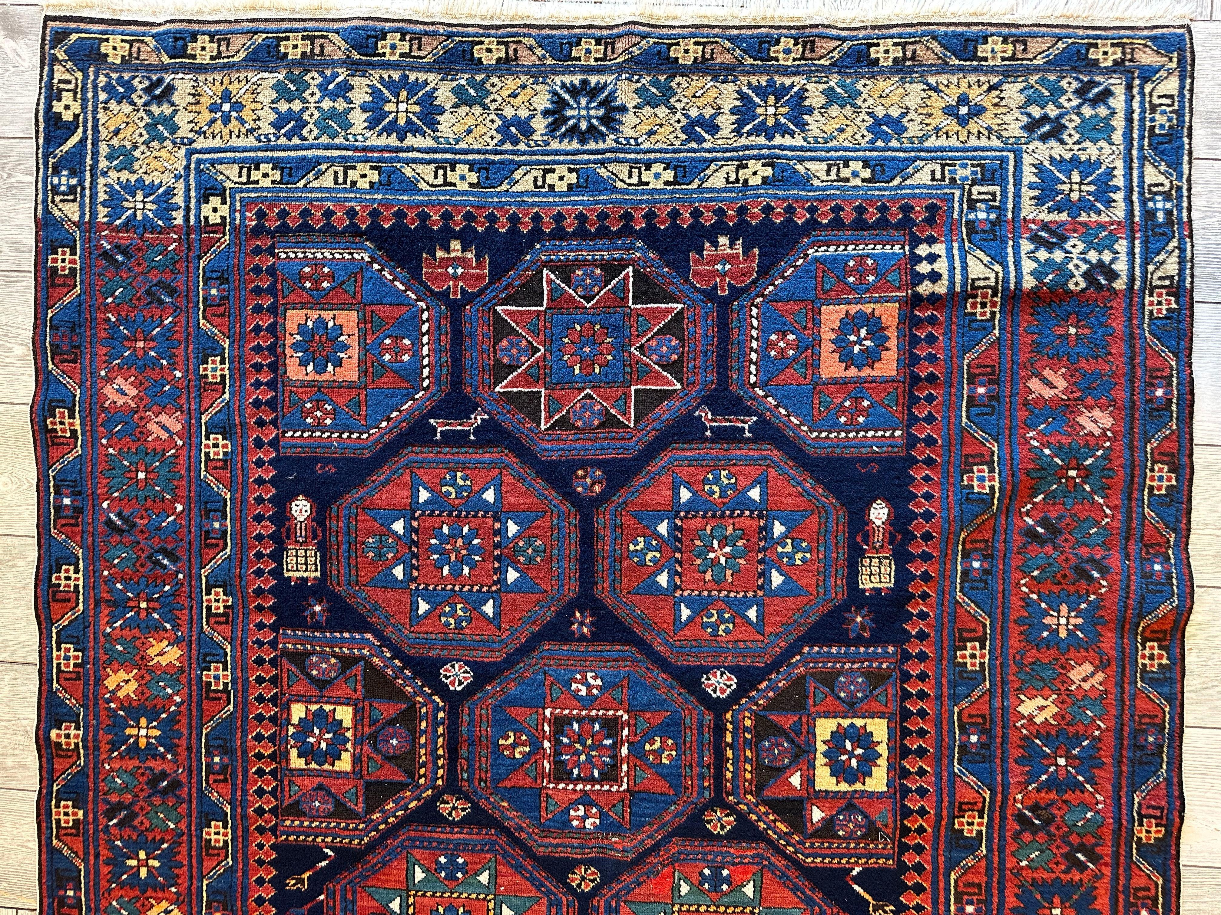 1880's Antique Shirvan 5x10 Area Rug by Rugistan - product image 7 for Resin Society