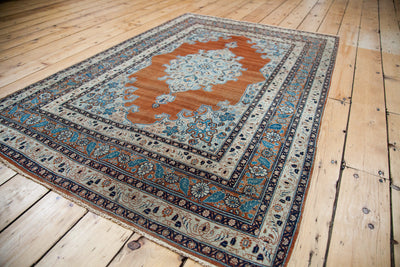 4x6 Fine Antique Haji Jalili Tabriz Rug by Old New House® - product image 9 for Resin Society