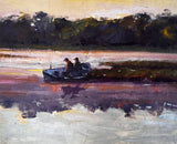 Original artwork titled Eighteen by John Beard Collection, an 11x14 plein air painting on board showing a vivid outdoor scene.