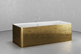 Rectangular Bathtub by VAST Studio