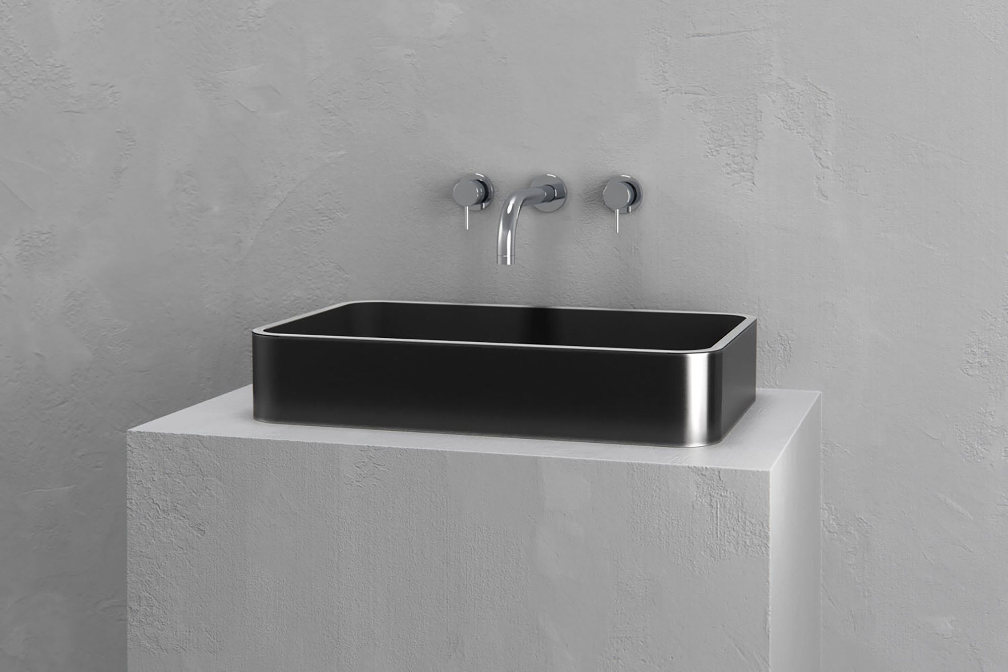 Rectangular Vessel Sink by VAST Studio - product image 2 for Resin Society
