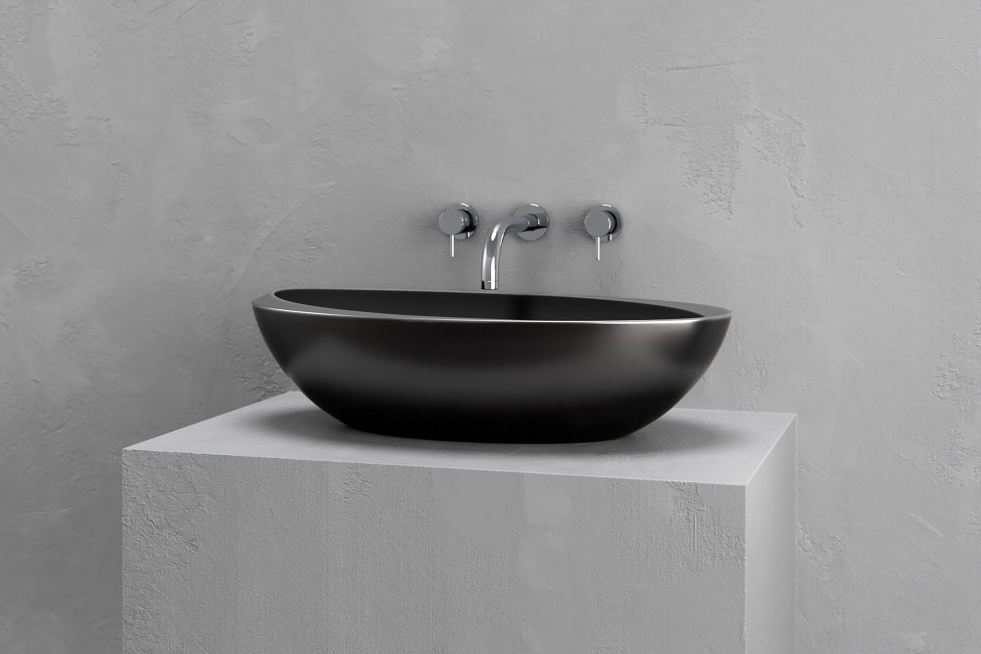 Half Ovoid Luxury Vessel Sink by VAST Studio - product image 2 for Resin Society