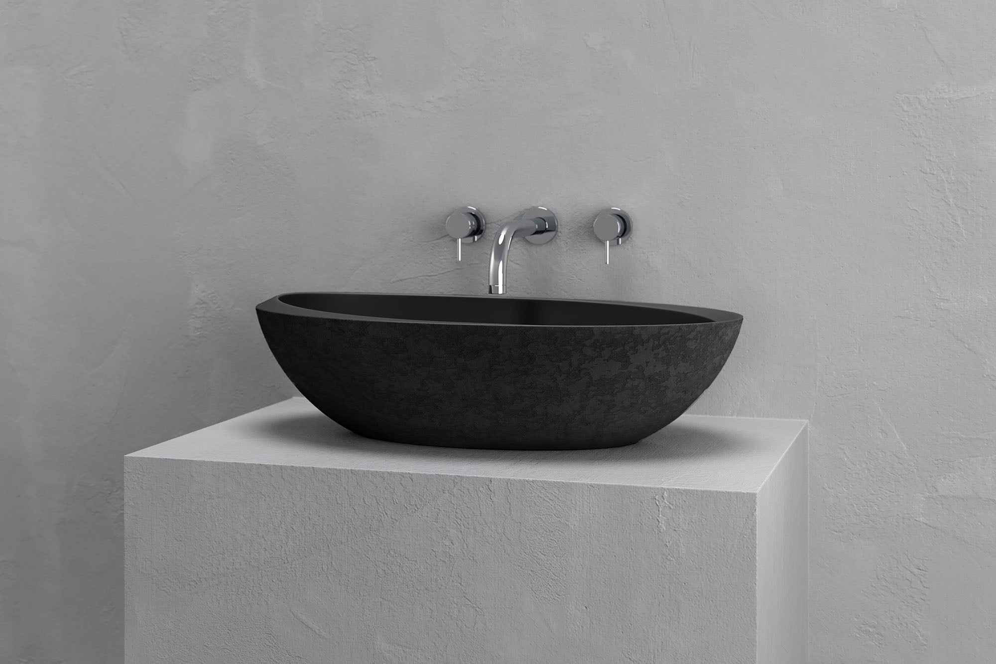 Half Ovoid Luxury Vessel Sink by VAST Studio - product image 7 for Resin Society