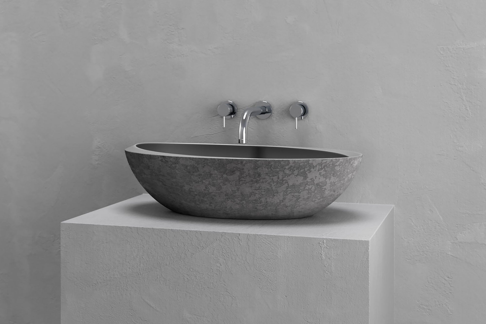 Half Ovoid Luxury Vessel Sink by VAST Studio - product image 9 for Resin Society