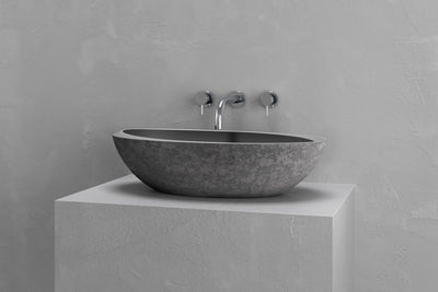 Half Ovoid Luxury Vessel Sink by VAST Studio - product image 9 for Resin Society