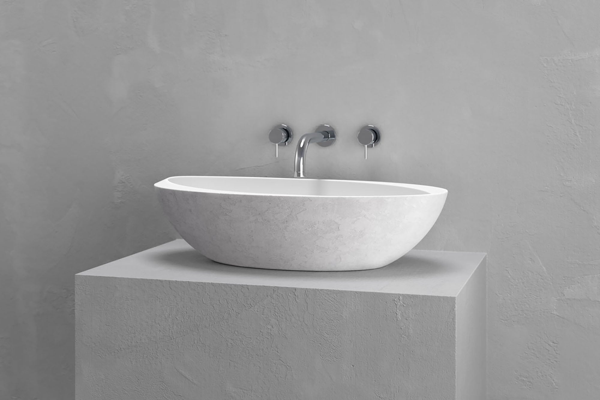 Half Ovoid Luxury Vessel Sink by VAST Studio - product image 10 for Resin Society