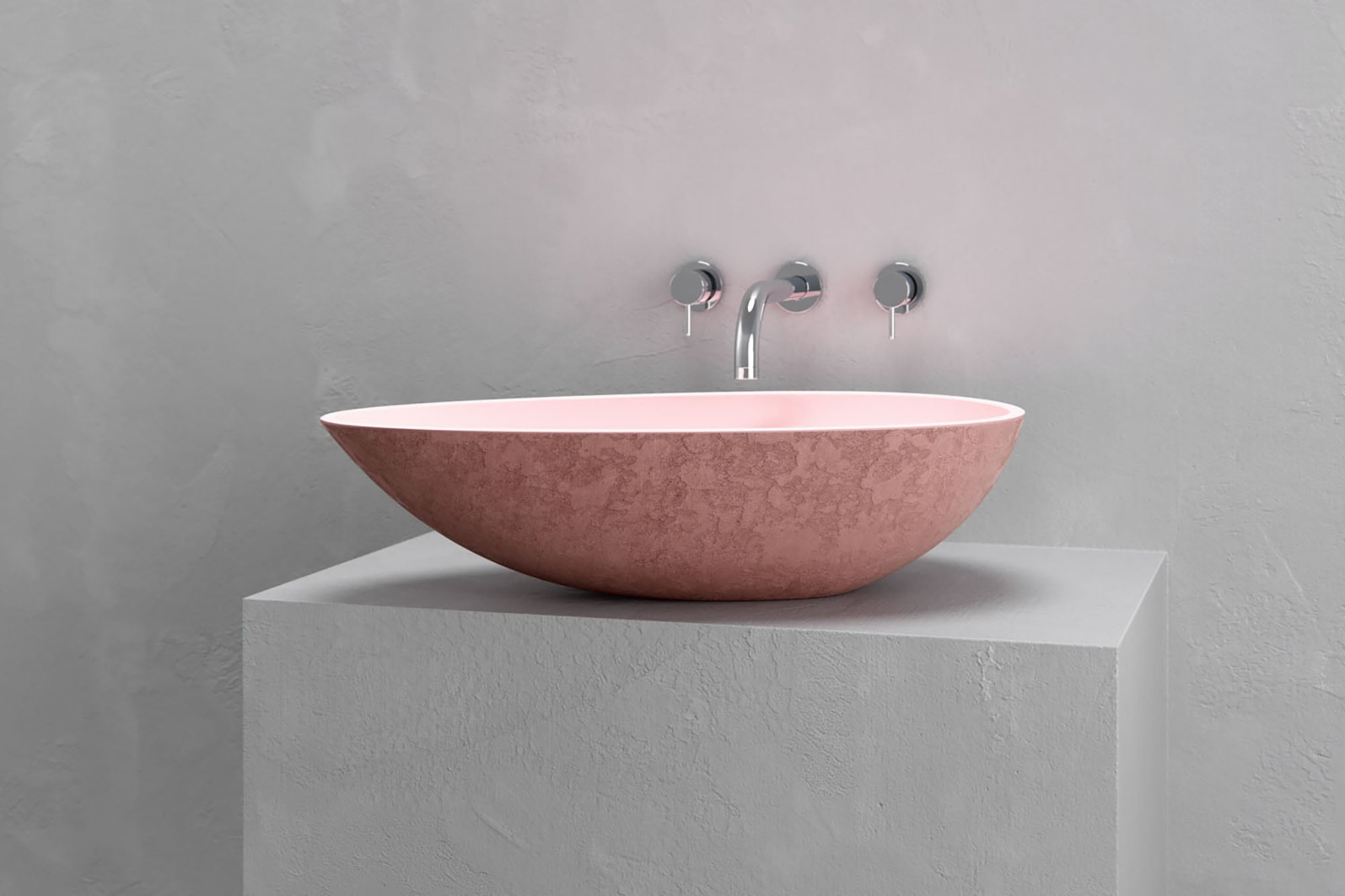 Egg Shaped Vessel Sink by VAST Studio - product image 3 for Resin Society