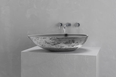 Egg Shaped Vessel Sink by VAST Studio - product image 6 for Resin Society