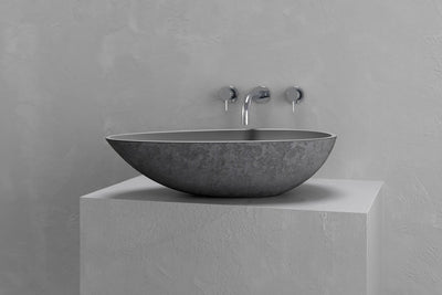 Egg Shaped Vessel Sink by VAST Studio - product image 8 for Resin Society