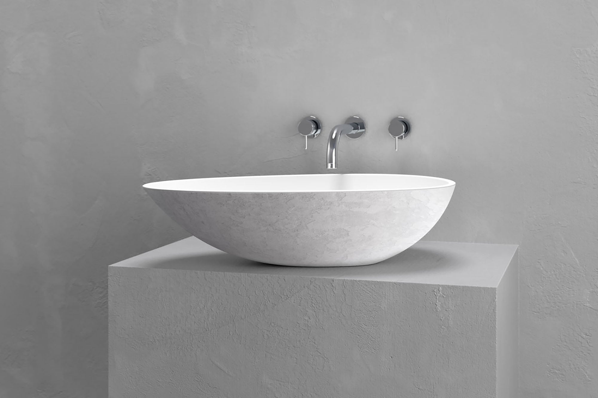Egg Shaped Vessel Sink by VAST Studio - product image 9 for Resin Society
