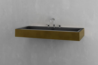Wall Mounted Rectangular Bathroom Sink by VAST Studio - product image 19 for Resin Society