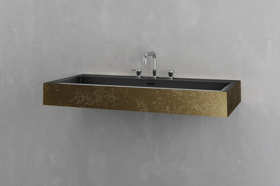 Wall Mounted Rectangular Bathroom Sink by VAST Studio - product image 4 for Resin Society