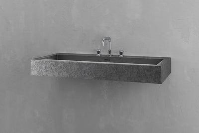 Wall Mounted Rectangular Bathroom Sink by VAST Studio - product image 9 for Resin Society