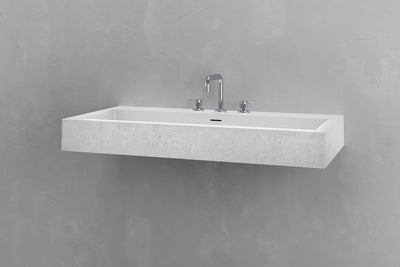 Wall Mounted Rectangular Bathroom Sink by VAST Studio - product image 10 for Resin Society