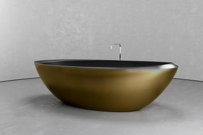Custom Oval Freestanding Tub by VAST Studio - main product image for Resin Society
