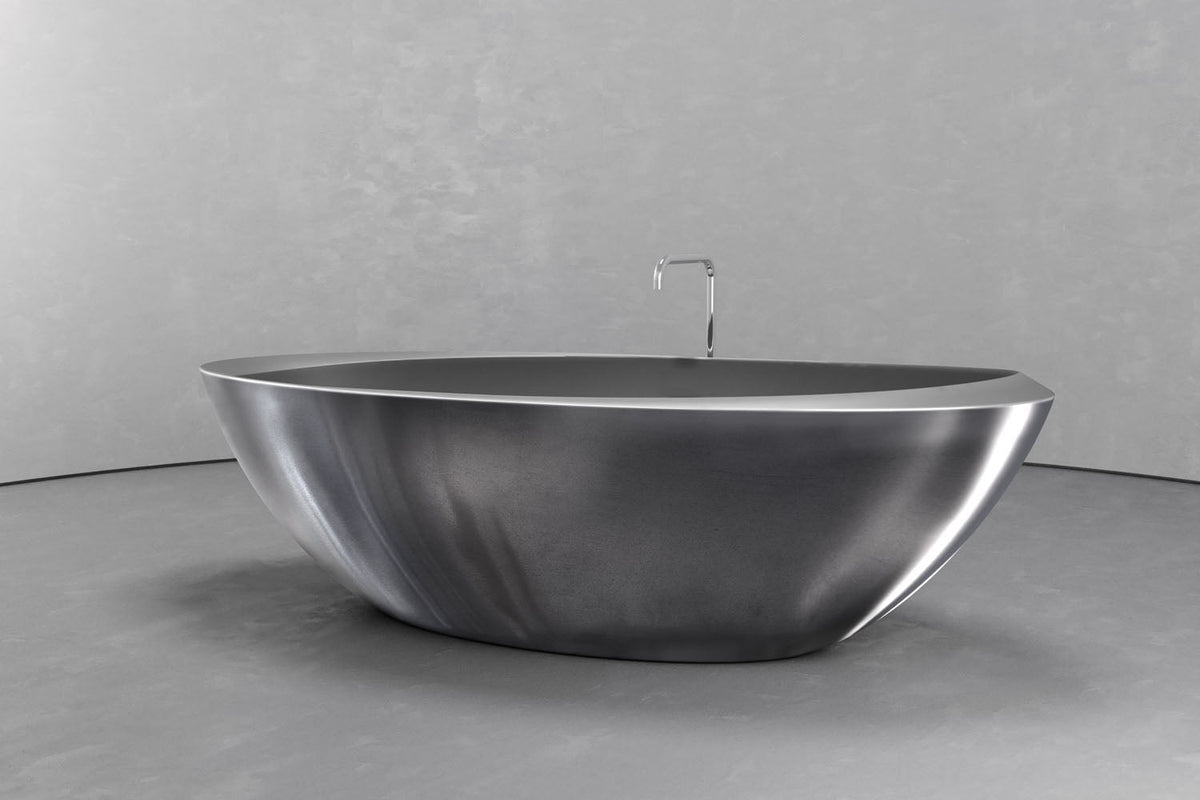 Custom Oval Freestanding Tub by VAST Studio - product image 4 for Resin Society
