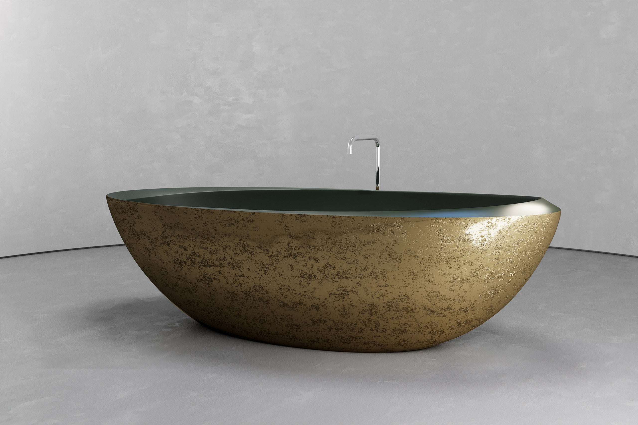 Custom Oval Freestanding Tub by VAST Studio - product image 11 for Resin Society