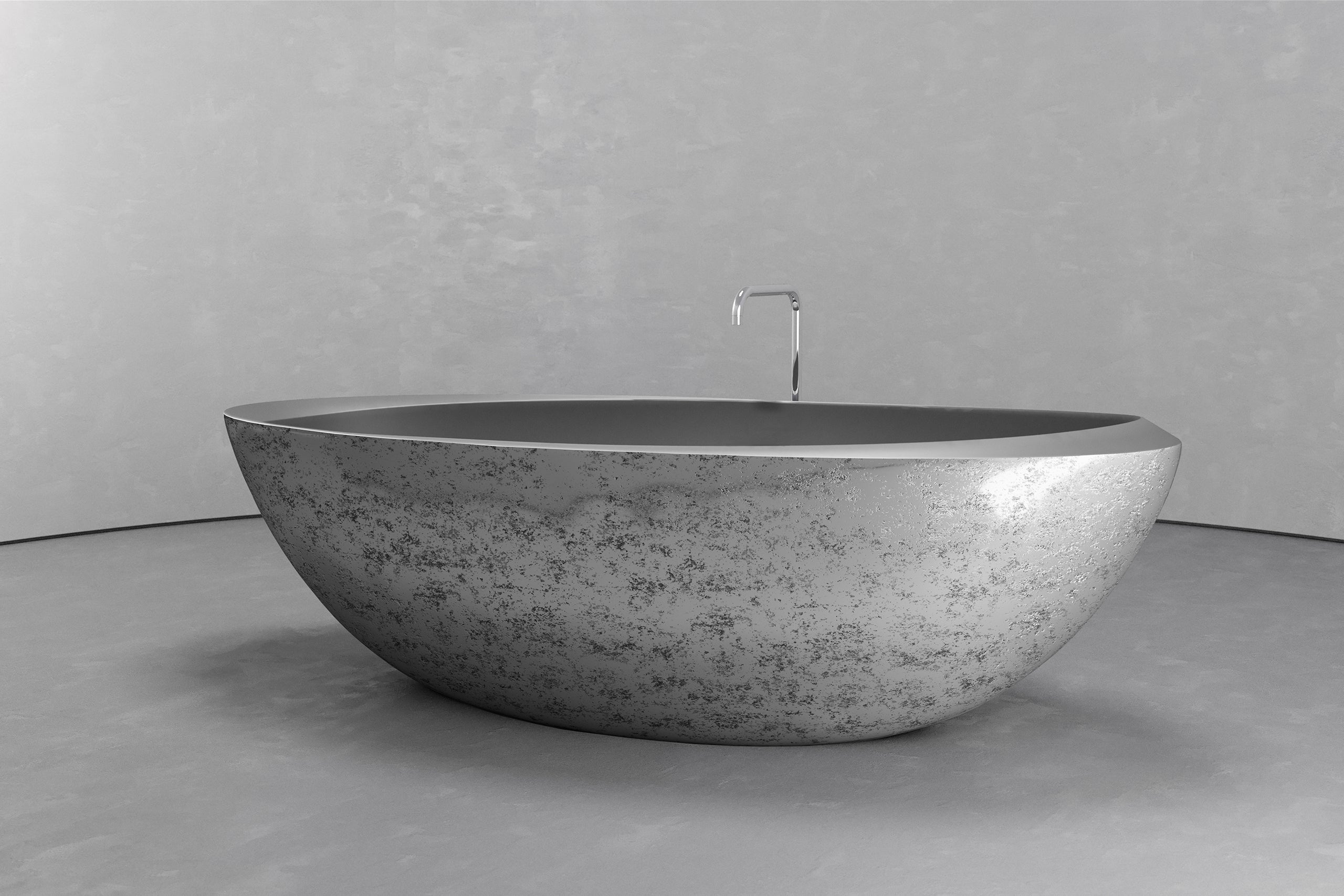 Custom Oval Freestanding Tub by VAST Studio - product image 12 for Resin Society