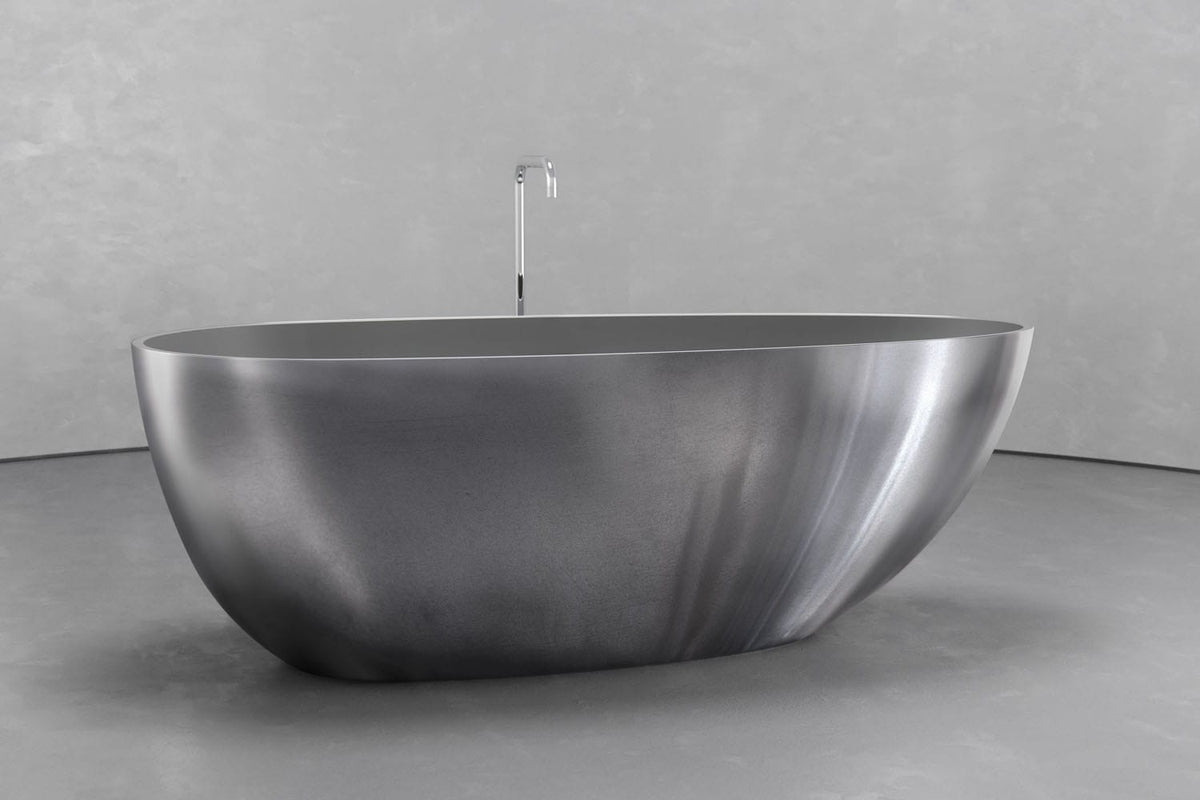 Ovoid Soaking Bathtub by VAST Studio - product image 4 for Resin Society