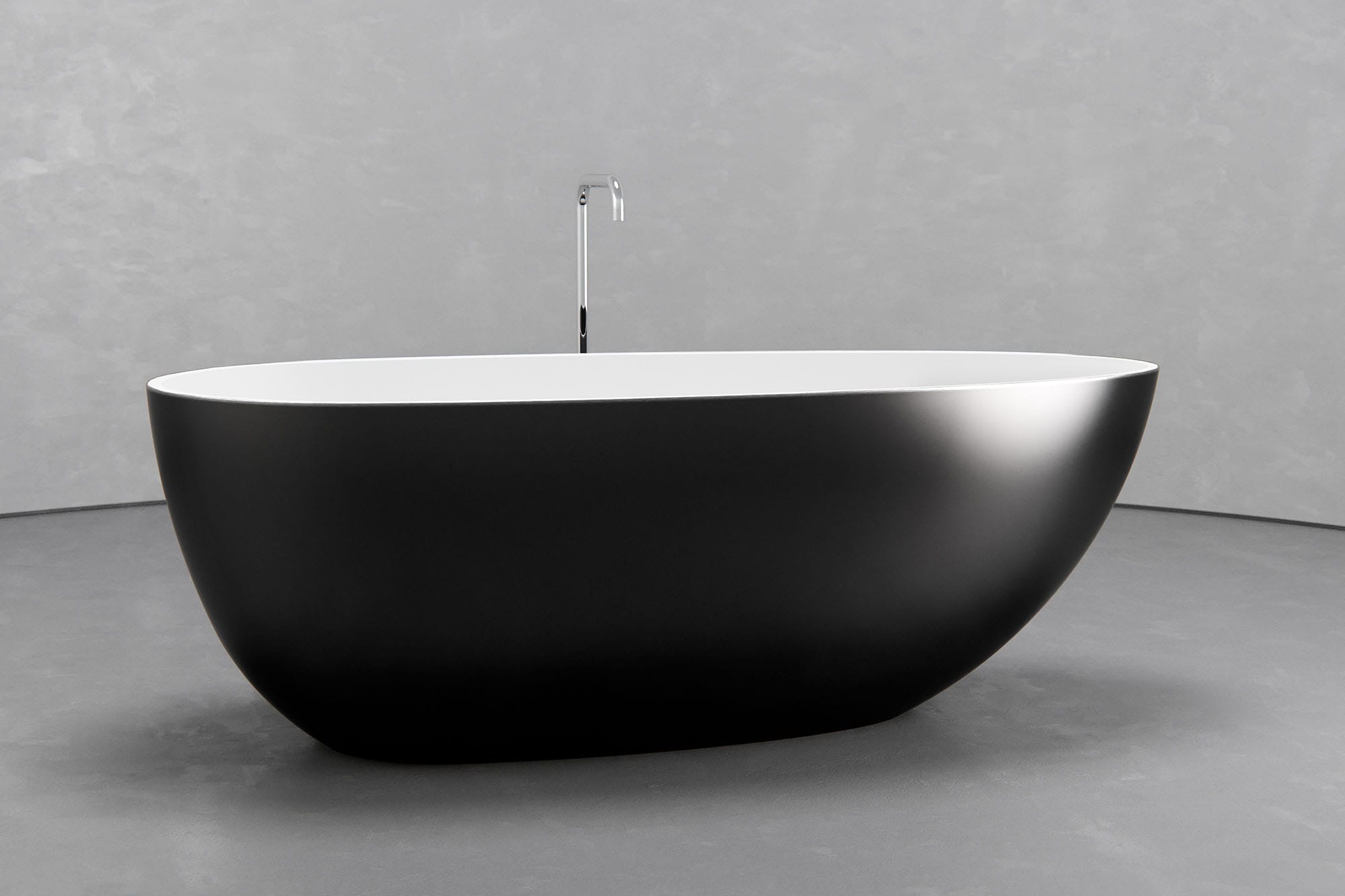 Ovoid Soaking Bathtub by VAST Studio - product image 7 for Resin Society