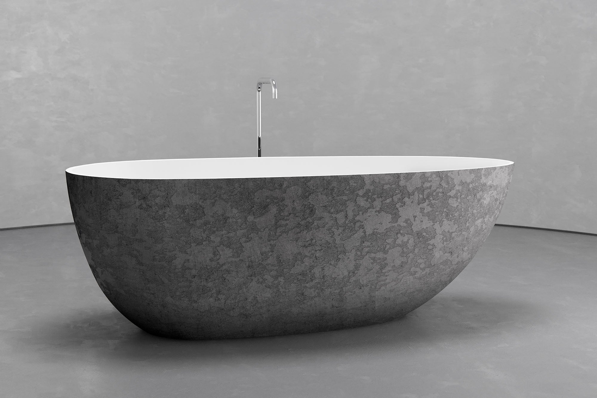 Ovoid Soaking Bathtub by VAST Studio - product image 16 for Resin Society