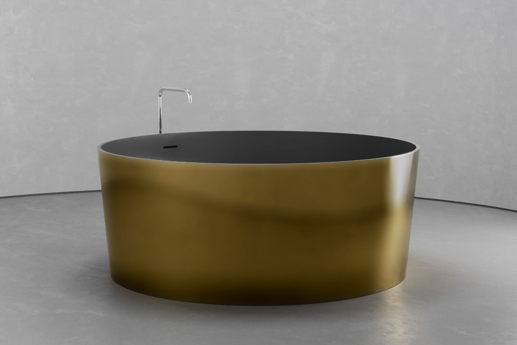 Round Bathtub by VAST Studio - main product image for Resin Society