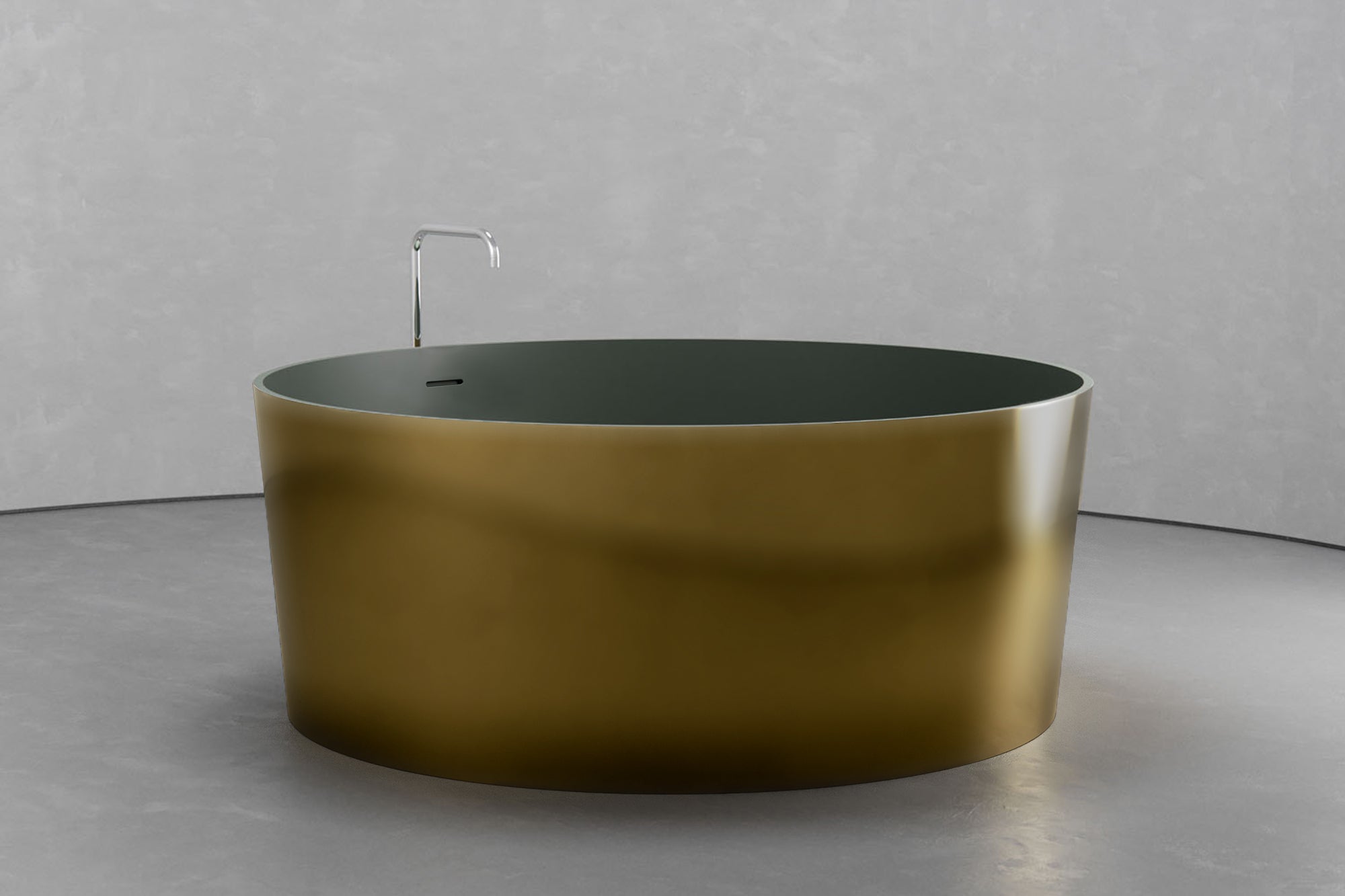 Round Bathtub by VAST Studio - product image 2 for Resin Society