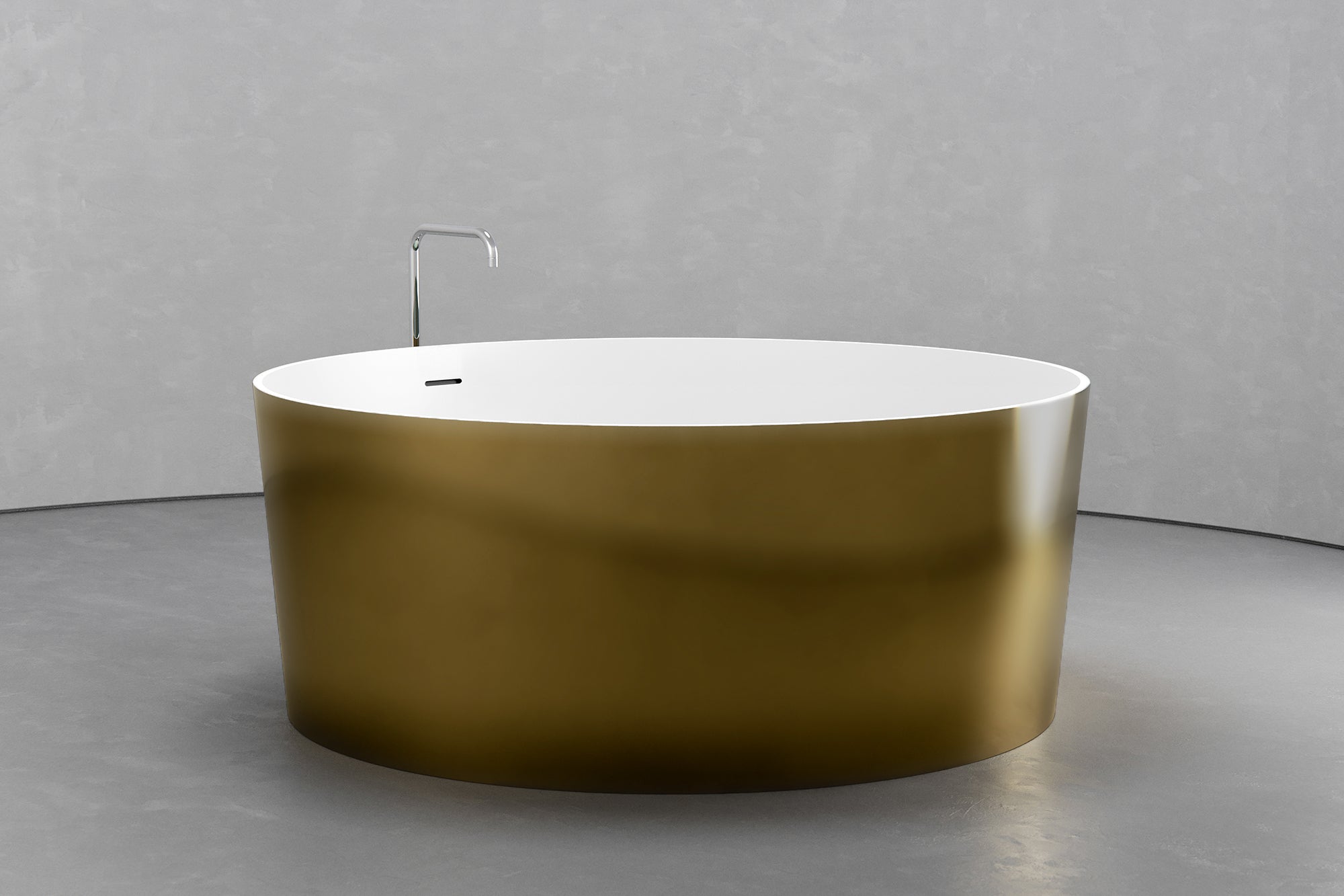 Round Bathtub by VAST Studio - product image 3 for Resin Society