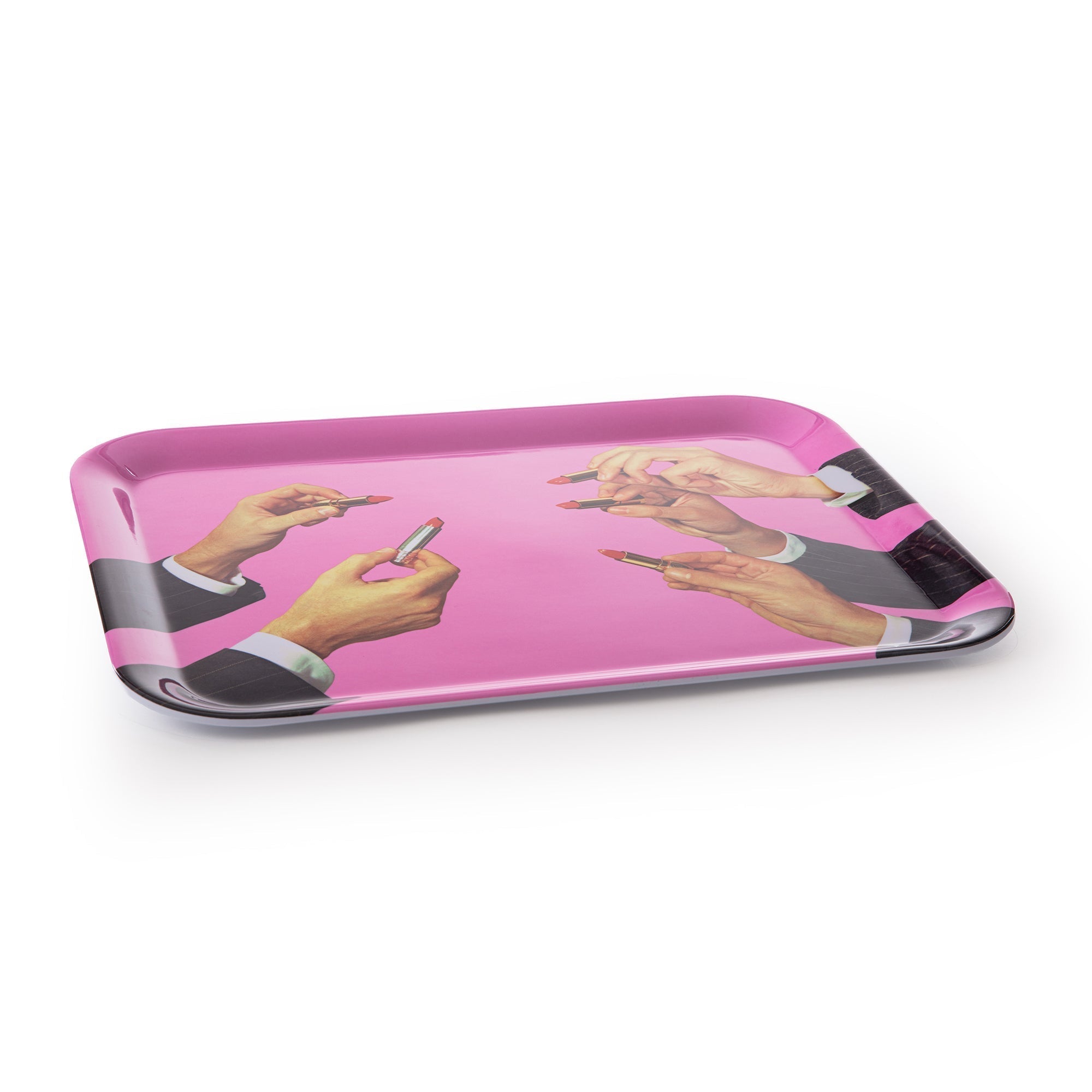 Lipstick Pink Tray detail image - Resin Society