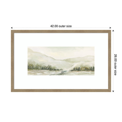 AQ Winter Landscape No.
6 by Annie Quigley Framed Wall Art Print