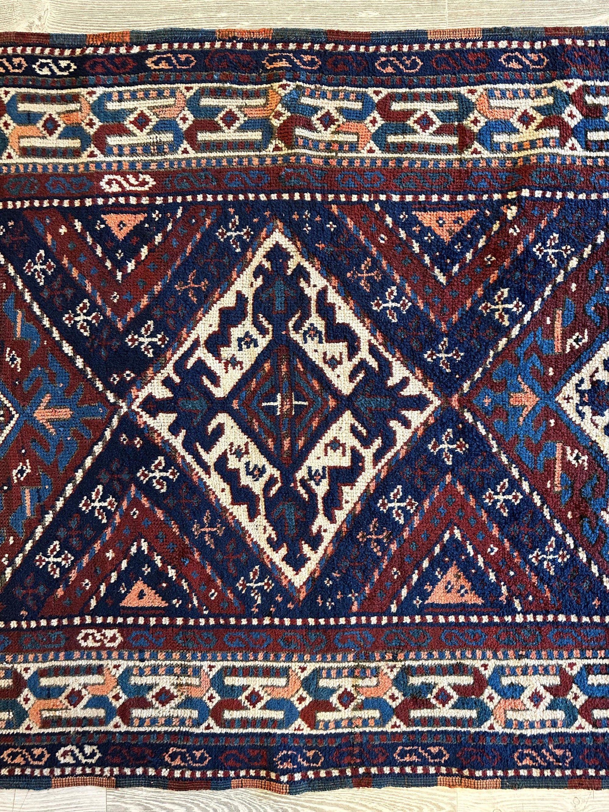1920’s Antique Kurdish Rug 3’6” X 6’3” by Rugistan - product image 2 for Resin Society