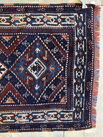 1920’s Antique Kurdish Rug 3’6” X 6’3” by Rugistan - product image 5 for Resin Society