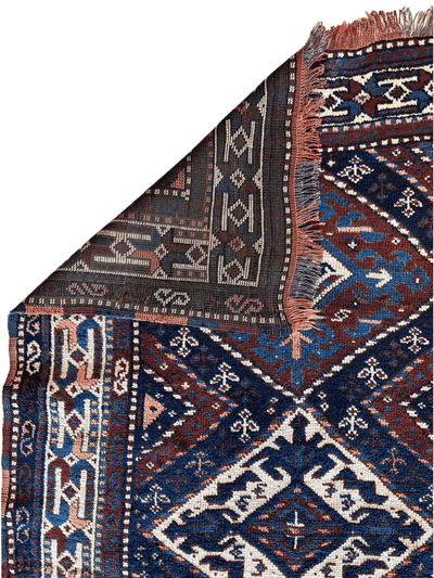 1920’s Antique Kurdish Rug 3’6” X 6’3” by Rugistan - product image 6 for Resin Society