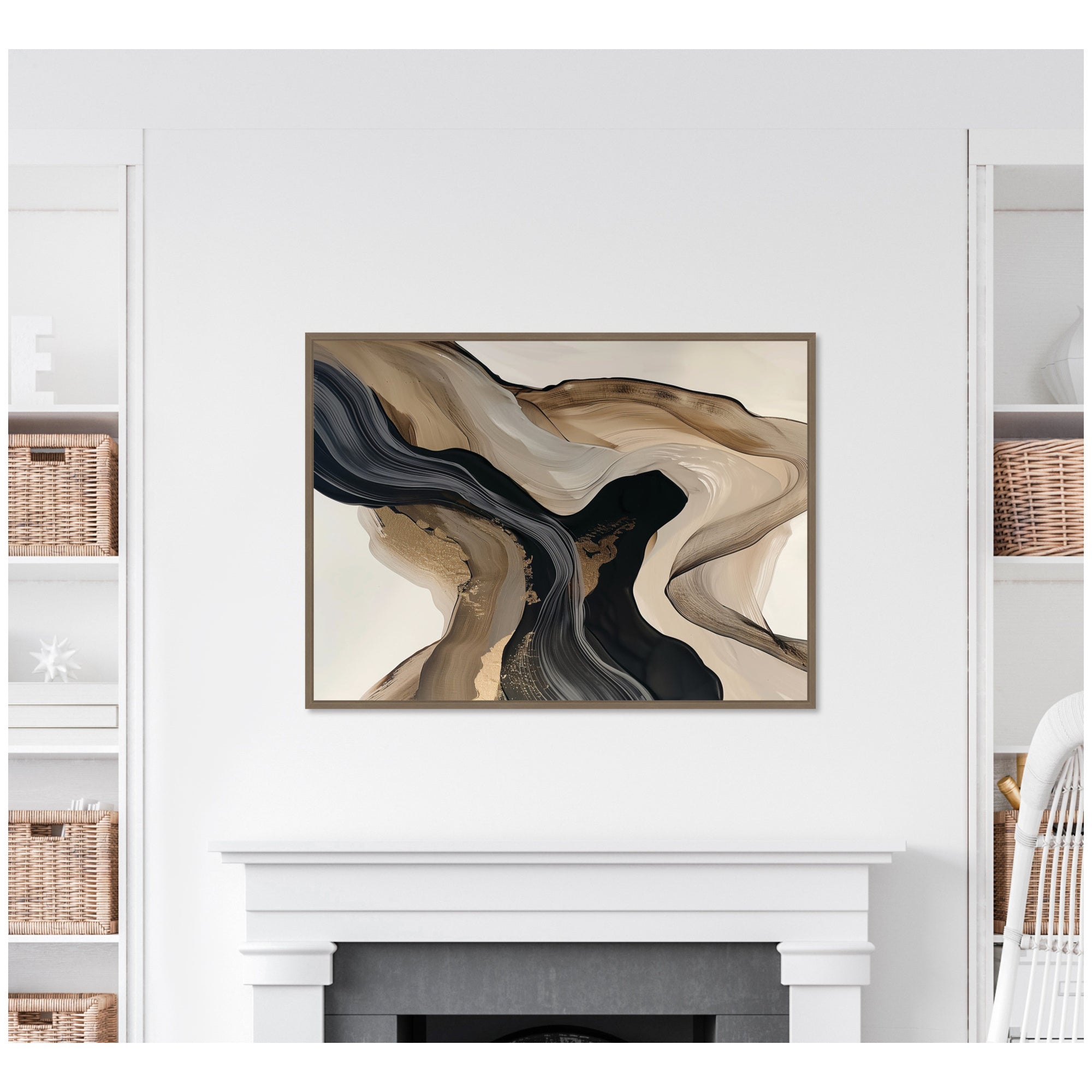 Sylvie Abstract Dream II Framed Canvas by Amy Lighthall